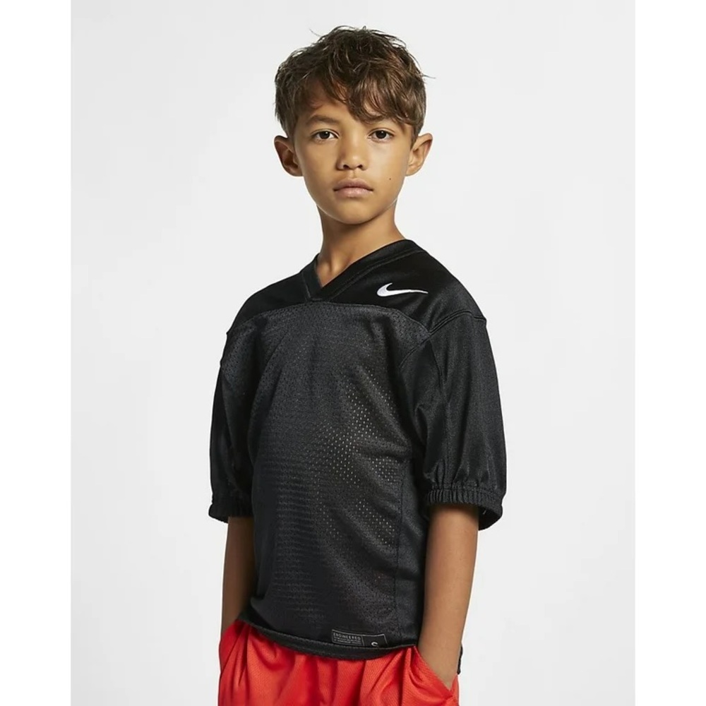 Nike Black Performance Jersey Short Sleeve Crew Neck